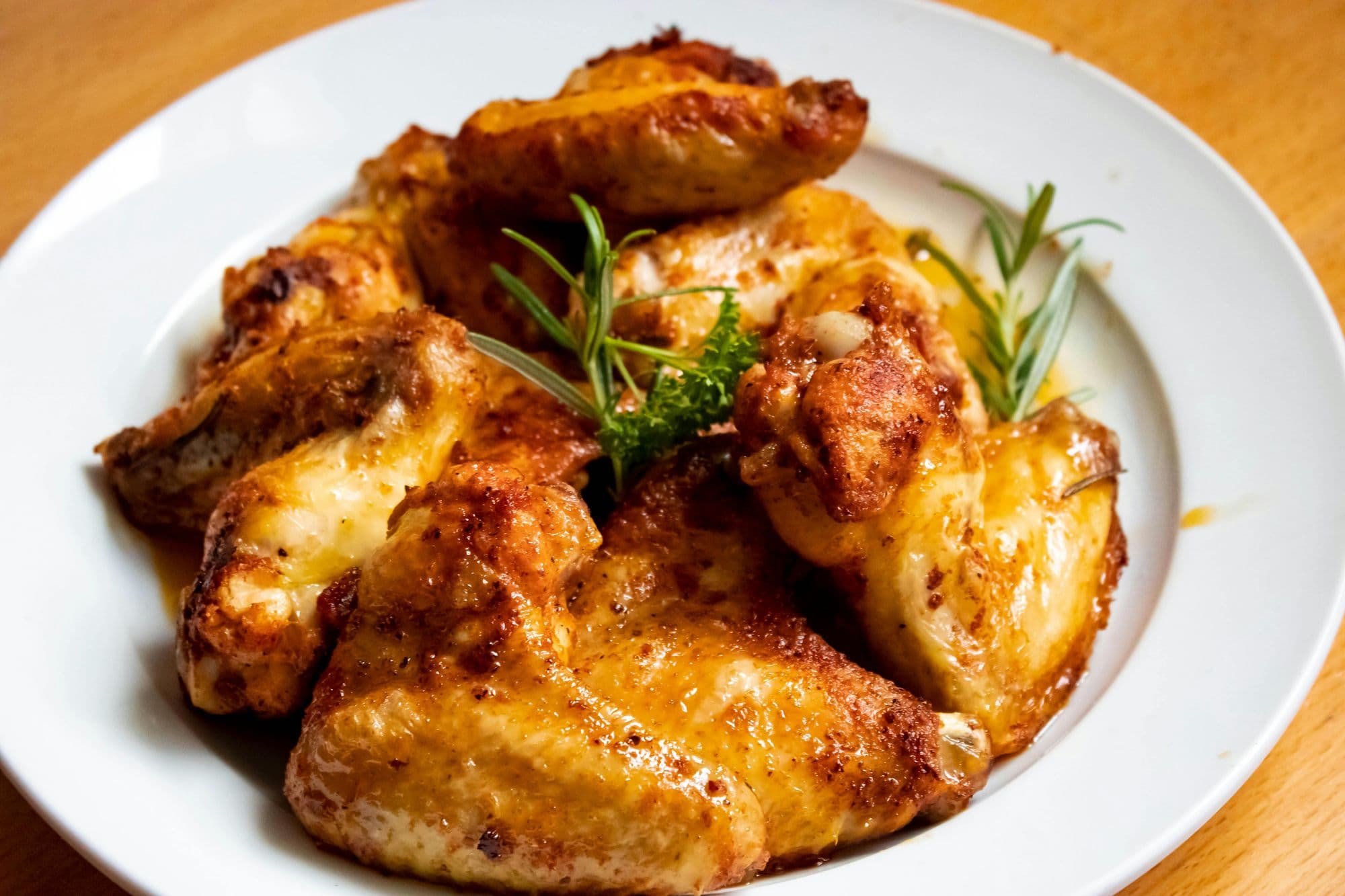 Geröstete Hähnchenflügel, Roasted Chicken Wings, AMERICAN, Huhn, Einfach, Party, PARTY, EASY, DINNER, FINGERFOOD, CHICKEN, QUICK, SNACKS