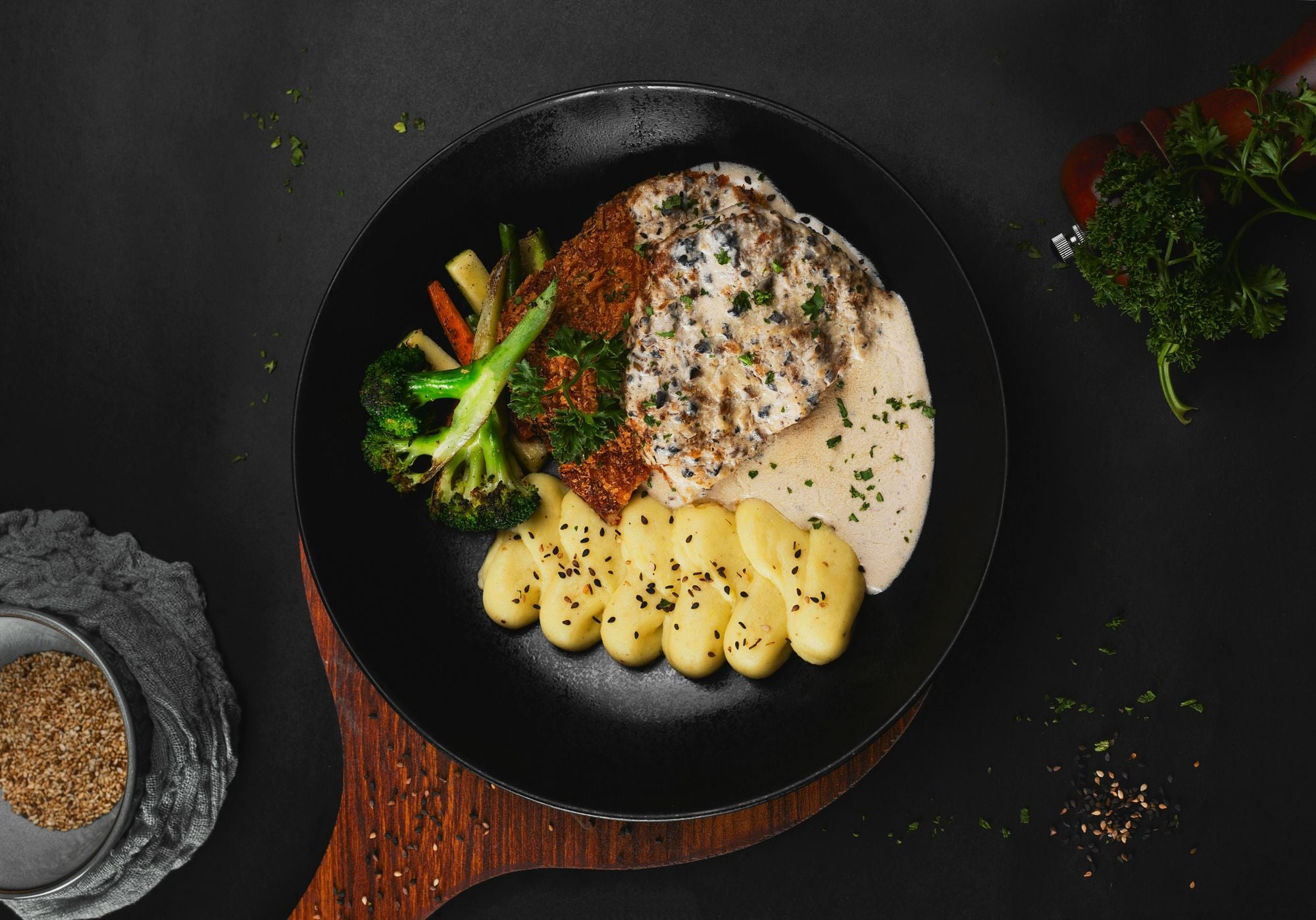 Gnocchi mit cremiger Gemüsesauce, Gnocchi with Creamy Vegetable Sauce, ITALIAN, Gnocchi, Cremige Sauce, Vegetarisch, Gemüse, VEGETARIAN, GOURMET, DINNER, PASTA
