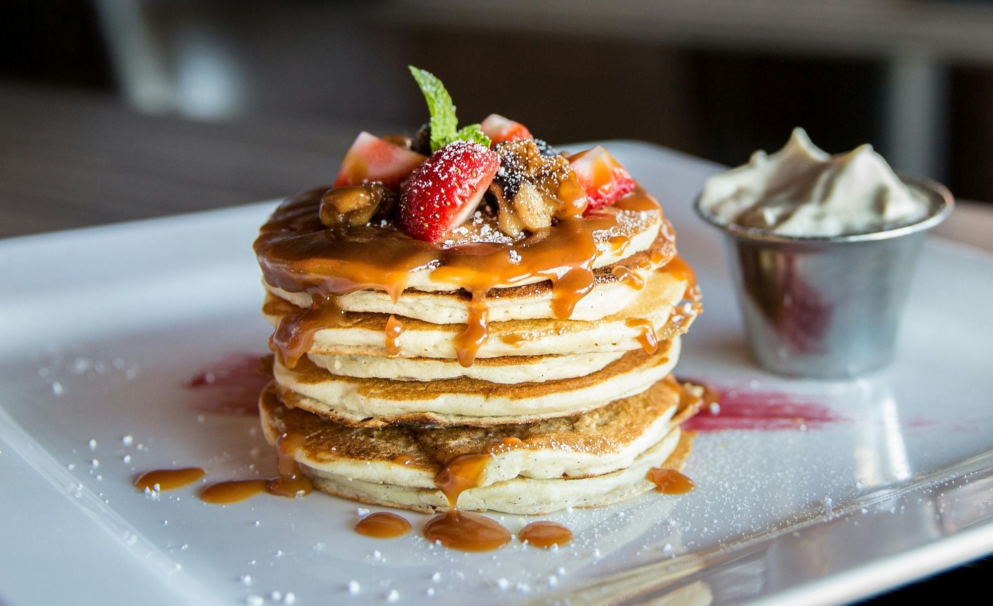 Pfannkuchen, Pancakes, AMERICAN, Frühstück, Dessert, Eier, SWEET, FAMILY, BRUNCH, BEGINNER_FRIENDLY, BREAKFAST